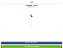 Tablet Screenshot of pekingcafechantilly.com